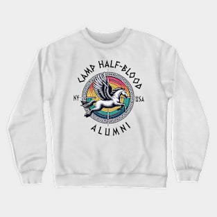 camp half blood - percy jackson - Mythical Winged Horse Crewneck Sweatshirt